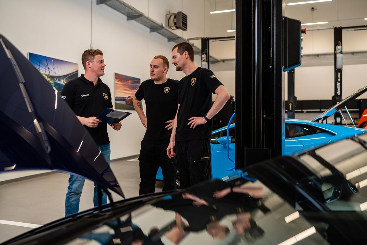 Lamborghini Leipzig TEAM Service